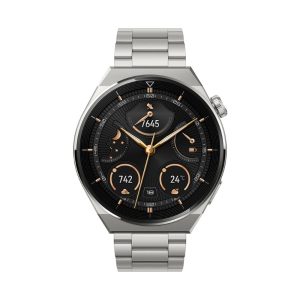 HUAWEI WATCH GT 3 Pro/32MB+32GB/Light Titanium Case/Light Titanium Strap/46mm Wearables Shop Online at Special Price from Dubai Shopping City
