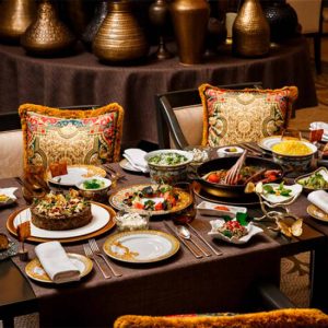 Enigma: A Taste of Persia at Versace Dubai at Palazzo Versace Dubai at Jaddaf Waterfront, Dubai, United Arab Emirates Activities & Events Shop Online at Special Price from Dubai Shopping City