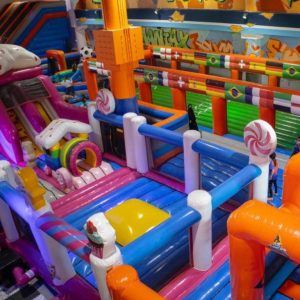 Air Maniax Arabian Center – Inflatable and Adventure Park Experiences Dubai Experiences Shop Online at Special Price from Dubai Shopping City
