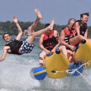 Banana Boat – Daymaniyat coast water sports Sightseeing and Tours Muscat Sightseeing and Tours Shop Online at Special Price from Dubai Shopping City