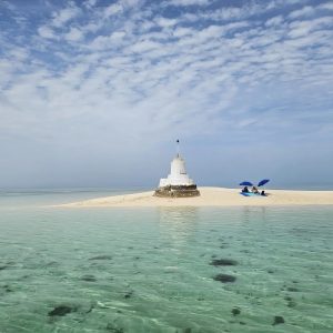 Boat trip with snorkeling to Jarada Island Top-Rated Attractions Manama Shop Online at Special Price from Dubai Shopping City