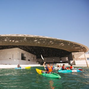 Guided Kayak Tour at Louvre Abu Dhabi Water Sports Abu Dhabi Water Sports Shop Online at Special Price from Dubai Shopping City