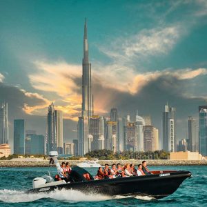 Luxury Speed Boat Tour by The Black Boats Extreme sports & adrenaline activities Dubai Extreme sports & adrenaline activities Shop Online at Special Price from Dubai Shopping City