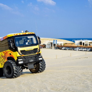Monster Bus Desert Adventure Tour Sightseeing and Tours Doha Sightseeing and Tours Shop Online at Special Price from Dubai Shopping City