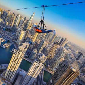 XLine Dubai Marina – The Longest Urban Zipline in The World XDubai Attractions Dubai XDubai Attractions Shop Online at Special Price from Dubai Shopping City