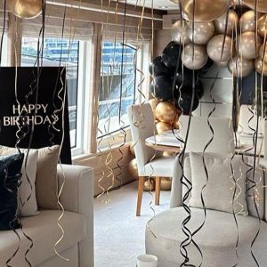 Birthday, Romantic, Bachelor/Bachelorette Party Decorations For Yachts EXPERIENCE RESTAURANTS Shop Online at Special Price from Dubai Shopping City