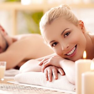 Enjoy A 45-Min Couple Spa Treatment With Optional Hair Spa Or Facial MASSAGE Shop Online at Special Price from Dubai Shopping City
