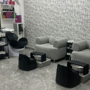 Glam Up: Classic, Gelish Manicure & Pedicure Or Nail Extensions NAILS Shop Online at Special Price from Dubai Shopping City
