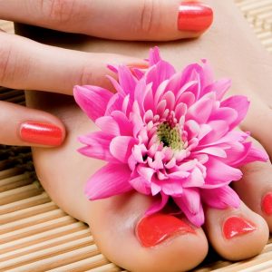Pamper Your Hands And Feet: Classic Or Gelish Manicure And Pedicure NAILS Shop Online at Special Price from Dubai Shopping City