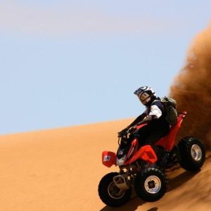 Ride, Feast, & Dance: Desert Safari With Quad Bike Ride For 1, 2, Or 4 MOTOR SPORTS Shop Online at Special Price from Dubai Shopping City
