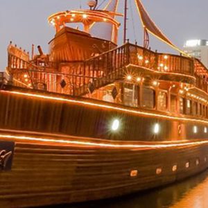 Rustar Premium Dhow Cruise Dinner For One, Two Or Four People EXPERIENCE RESTAURANTS Shop Online at Special Price from Dubai Shopping City