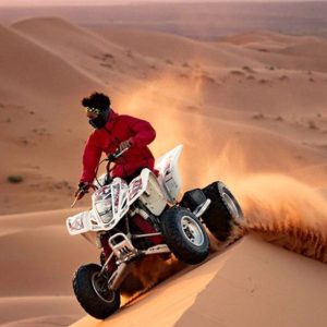 Vip Desert Safari Adventure: Dune Bashing, Quad Biking & Bbq Dinner! MOTOR SPORTS Shop Online at Special Price from Dubai Shopping City