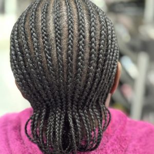 Big, Medium Or Small Braids With Hair Wash And Blow Dry Men's Shop Online at Special Price from Dubai Shopping City