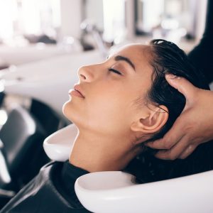Hair Wash, Blow Dry Or Hot Oil Treatment At Divine Beauty Lounge Men's Shop Online at Special Price from Dubai Shopping City
