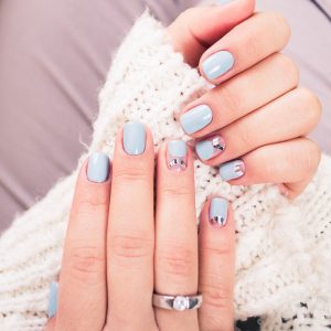 Classic Or Gelish Mani-Pedi Or Nail Extensions For A Polished Look NAILS Shop Online at Special Price from Dubai Shopping City