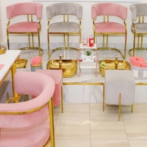 Classic Or Gelish Manicure & Pedicure With Blow-Dry Packages NAILS Shop Online at Special Price from Dubai Shopping City