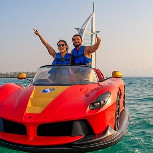 Thrilling Jet Car & Flyboard Adventures With Burj Al Arab Views WATER SPORTS Shop Online at Special Price from Dubai Shopping City