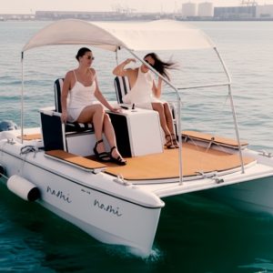 Explore 15 Or 30-Minute Luxury E-Catamaran Tour For 2 Or 4 People WATER SPORTS Shop Online at Special Price from Dubai Shopping City