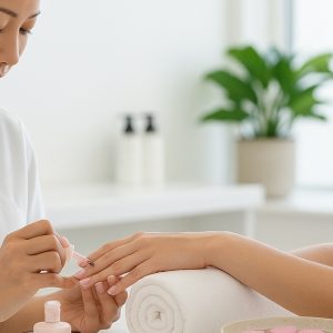 Pamper Yourself With Classic Gelish Manicure And Pedicure NAILS Shop Online at Special Price from Dubai Shopping City