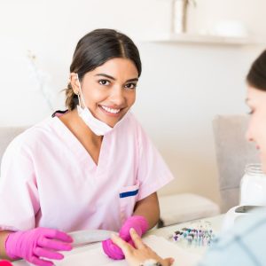 Indulge In Classic, Gel, Or French Manicure And Pedicure Services NAILS Shop Online at Special Price from Dubai Shopping City