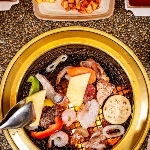 5* Korean Bbq Buffet With Beverages For A Child, Or Upto Four Adults JAPANESE Shop Online at Special Price from Dubai Shopping City