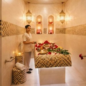 60min Classic Moroccan Bath W Optional Herbs Or Premium Moroccan Bath STEAM BATH Shop Online at Special Price from Dubai Shopping City