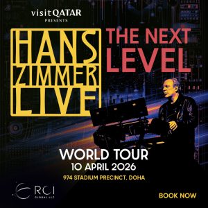 Hans Zimmer enters THE NEXT LEVEL… in Doha Concerts Doha Concerts Shop Online at Special Price from Dubai Shopping City