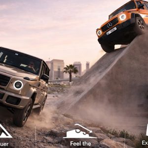 Mercedes-benz G-class Luxury Track Experience In Dubai Men's Shop Online at Special Price from Dubai Shopping City