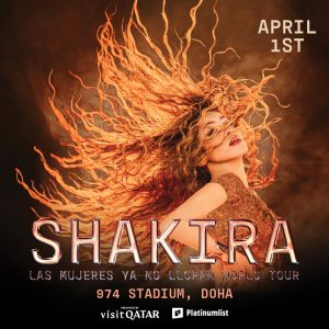Shakira Live at 974 Stadium in Doha Concerts Doha Concerts Shop Online at Special Price from Dubai Shopping City
