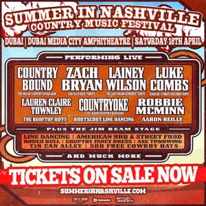 Summer in Nashville Dubai 2026 Festivals Dubai Festivals Shop Online at Special Price from Dubai Shopping City