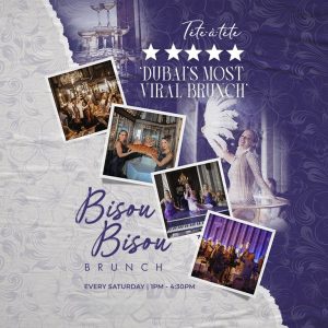 Brunch at Bisou Bisou by FIVE LUXE JBR Brunches Dubai Brunches Shop Online at Special Price from Dubai Shopping City
