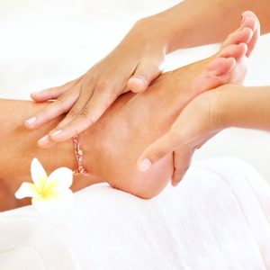 Classic Or Gelish Mani-pedi With Optional Foot Spa Or Moroccan Bath NAILS Shop Online at Special Price from Dubai Shopping City