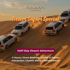 Desert Safari Special SIC Offer Outdoor Attractions Doha Outdoor Attractions Shop Online at Special Price from Dubai Shopping City 2