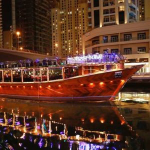 Dubai Marina Luxury Dhow Dinner Cruise Boat Tours and Cruises Dubai Boat Tours and Cruises Shop Online at Special Price from Dubai Shopping City