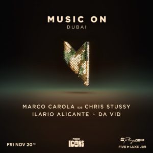 Marco Carola presents Music On | Pacha Icons in Dubai Nightlife Dubai Nightlife Shop Online at Special Price from Dubai Shopping City