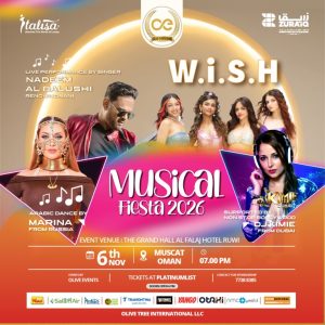 Musical Fiesta 2026 in Muscat Concerts Muscat Concerts Shop Online at Special Price from Dubai Shopping City