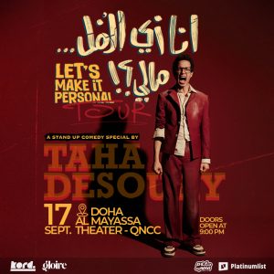 Taha Desouky – Stand Up Comedy Show in Doha Comedy Events Doha Comedy Events Shop Online at Special Price from Dubai Shopping City