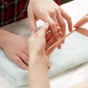 Classic Mani-pedi With Optional Foot Spa At Suhair Ladies Salon NAILS Shop Online at Special Price from Dubai Shopping City