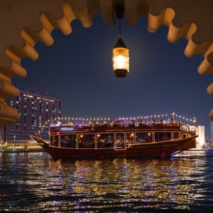Dubai Creek Luxury Dinner Dhow Cruise Boat Tours and Cruises Dubai Boat Tours and Cruises Shop Online at Special Price from Dubai Shopping City
