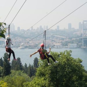 Istanbul Zipline Adventure with Bosphorus View Outdoor Attractions Istanbul Outdoor Attractions Shop Online at Special Price from Dubai Shopping City