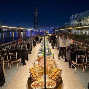 Luxury Dubai Canal Cruise With Soft Or House Beverages EXPERIENCE RESTAURANTS Shop Online at Special Price from Dubai Shopping City