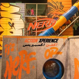 NERF Action Xperience at Msheireb Galleria, Doha, Qatar Activities & Events Shop Online at Special Price from Dubai Shopping City