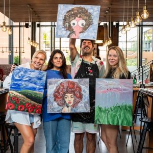 Paint & Grape Workshops Dubai Travel, Activities & Events Shop Online at Special Price from Dubai Shopping City