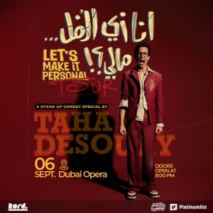 Taha Desouky – Stand Up Comedy Show in Dubai Comedy Events Dubai Comedy Events Shop Online at Special Price from Dubai Shopping City