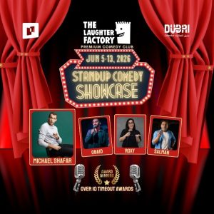 The Laughter Factory Returns to Dubai This June with Michael Shafar and an International Comedy Line-Up Comedy Events Dubai Comedy Events Shop Online at Special Price from Dubai Shopping City