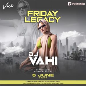 Vice Presents Friday Legacy Dubai Desi Events Dubai Desi Events Shop Online at Special Price from Dubai Shopping City