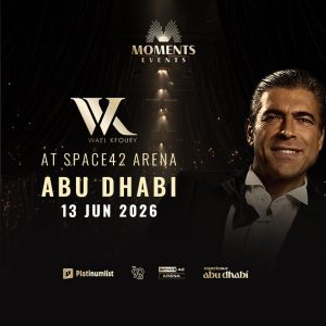 Wael Kfoury Live at Space42 Arena in Abu Dhabi Concerts Abu Dhabi Concerts Shop Online at Special Price from Dubai Shopping City